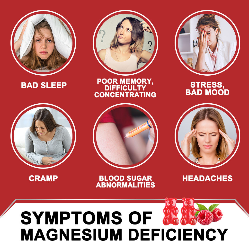 (3 Pack) Magnesium Glycinate Gummies 400mg, Magnesium Gummies - Chelated Magnesium Potassium Complex Supplement with VitD, B6, CoQ10, Supports for Memory, Calm, Mood & Sleep - 60 Raspberry Gummies